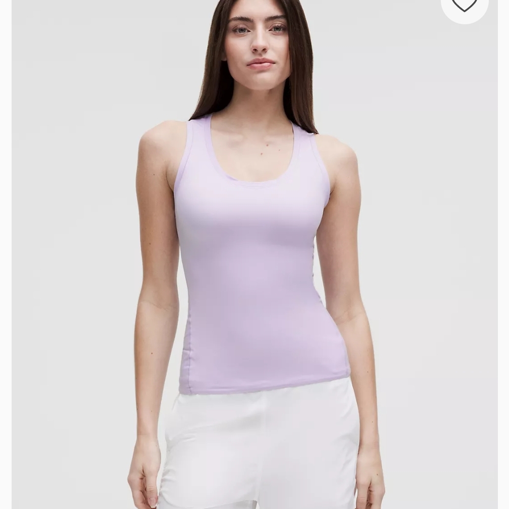 Lululemon Essentials Purple Fitted Sleeveless Tank Top *FIRM PRICE